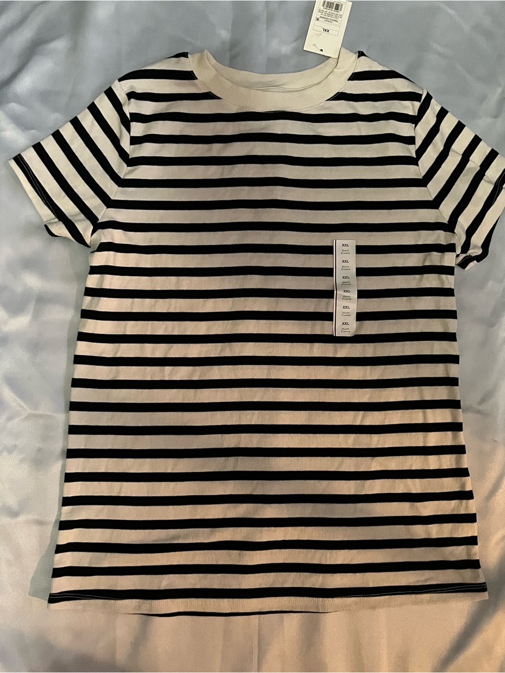 A New Day Striped Short Sleeve Shirt